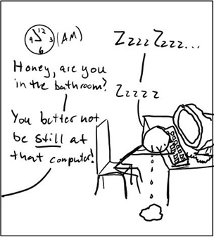 xkcd-style comic